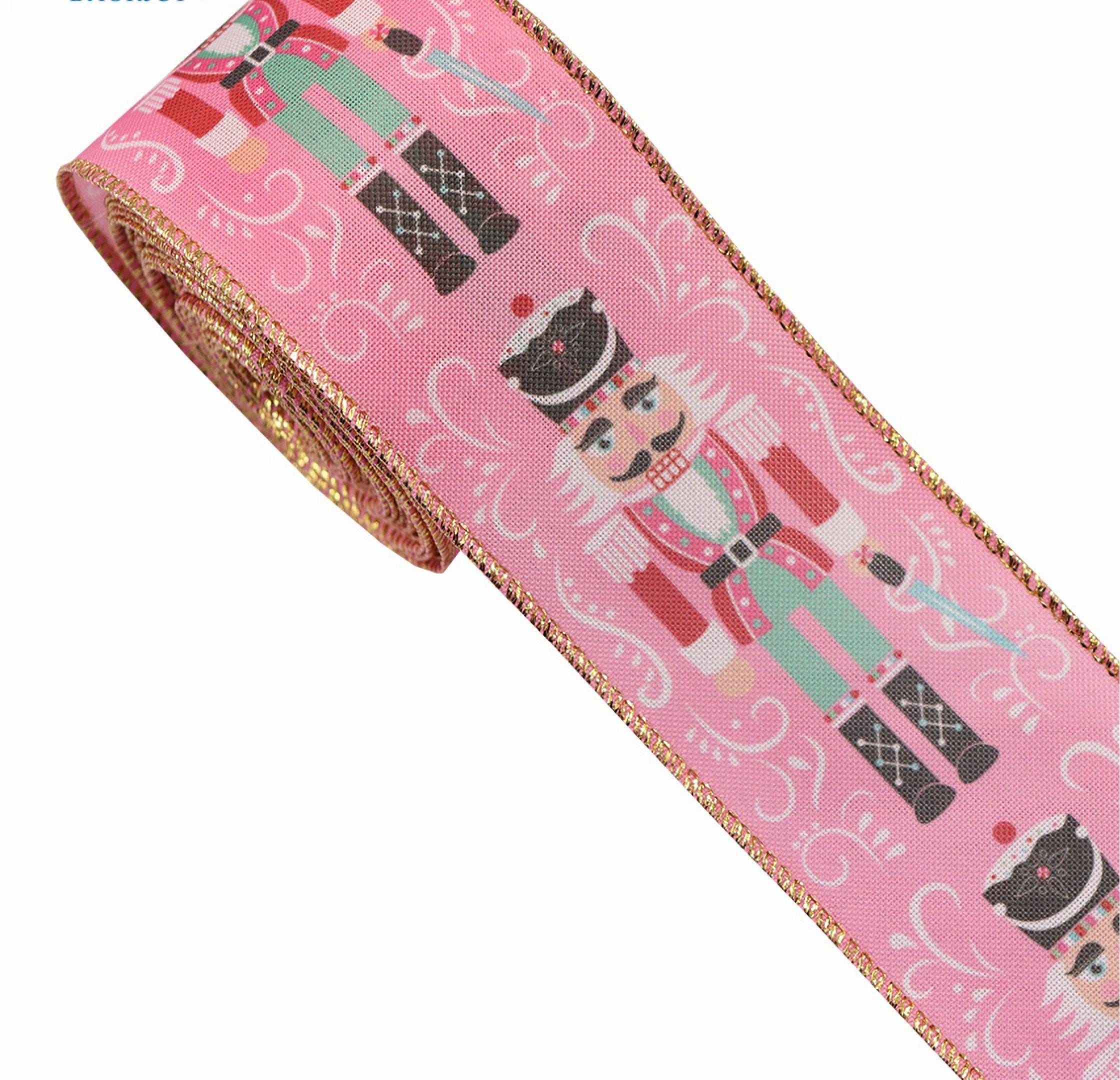 Nutcrakrt Ribbon Christmas Nutcracker Ribbon , Nutcracker Burlap Ribbon, Christmas ...