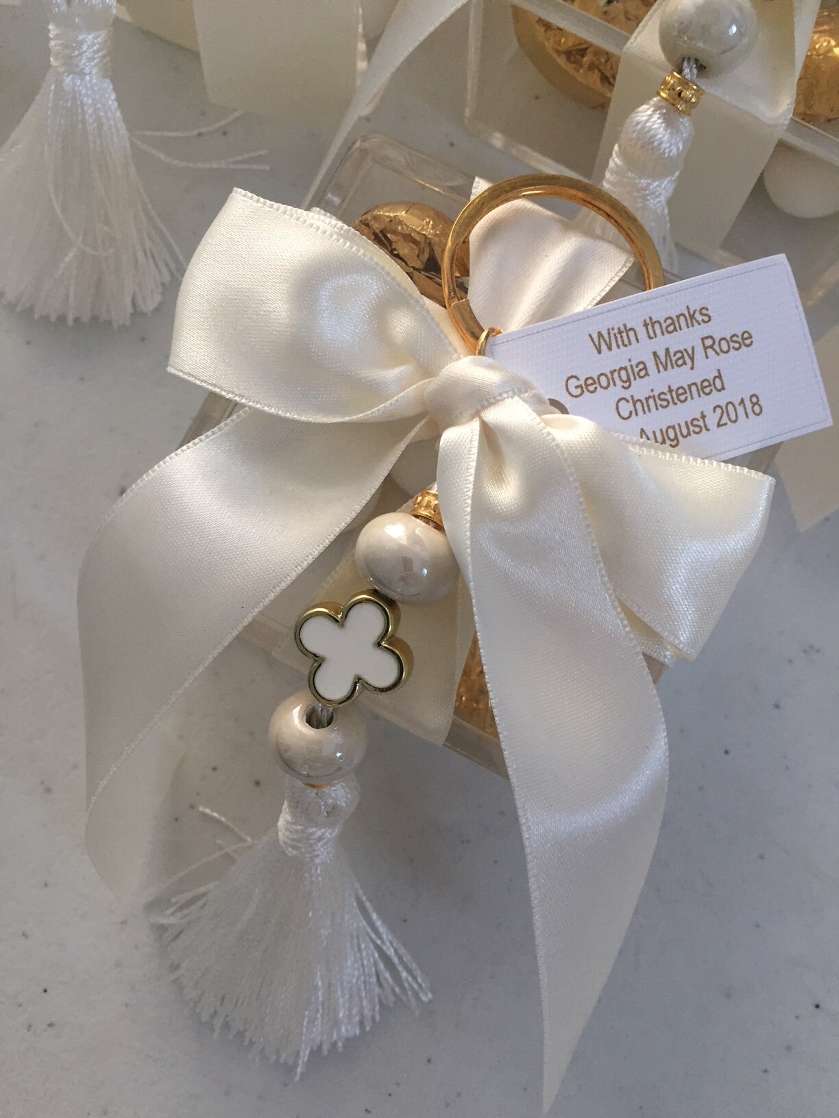 1x Girl Favors Greek Baptism Christening Bomboniere Cross Etsy