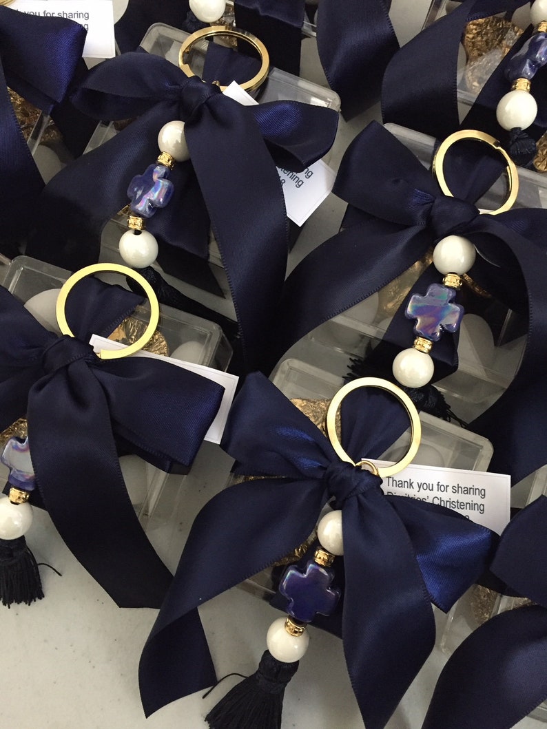 10 x Boy Favors Greek Baptism Christening Bomboniere Cross Etsy