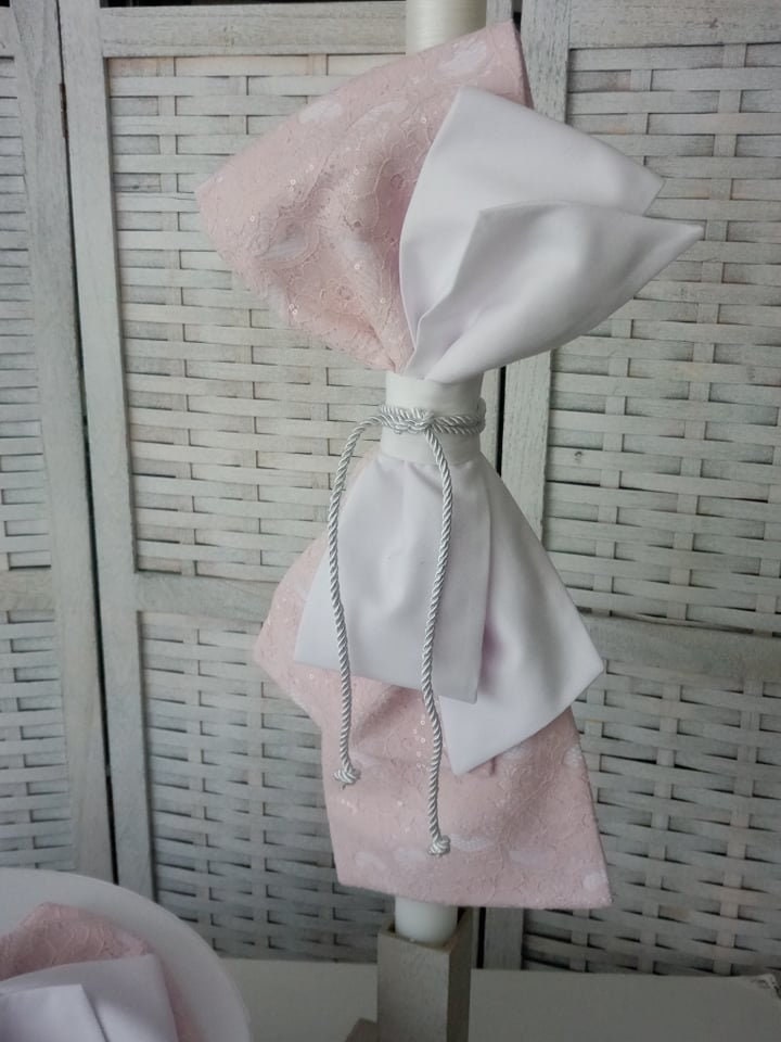 Christening Lambatha greek Baptism Baptism Candle Etsy