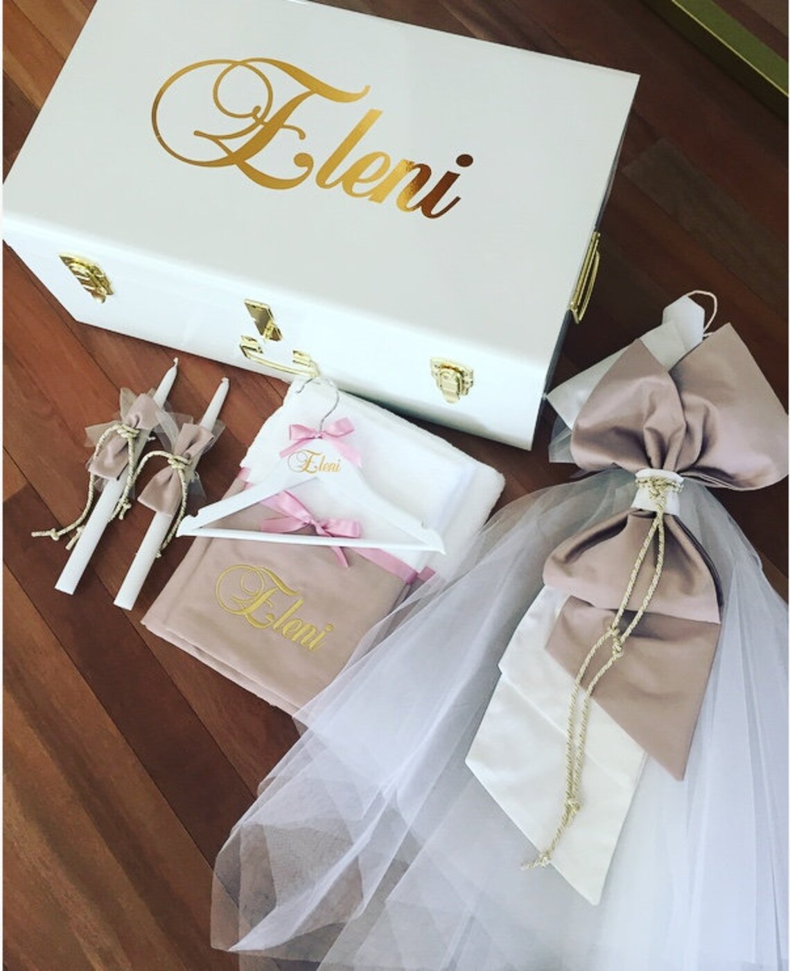 Christening Lambatha Greek Baptism Baptism Candle Etsy