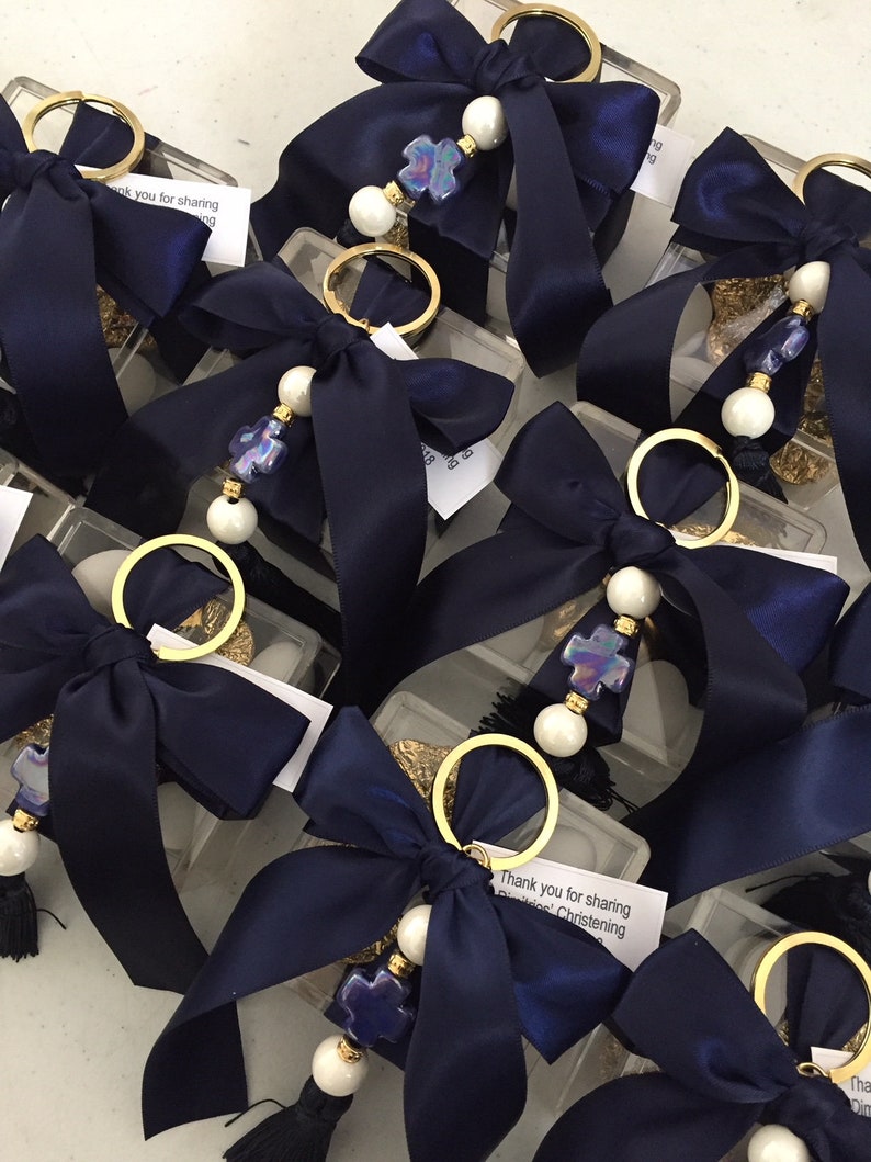 10 X Boy Favors Greek Baptism Christening Bomboniere Cross Etsy