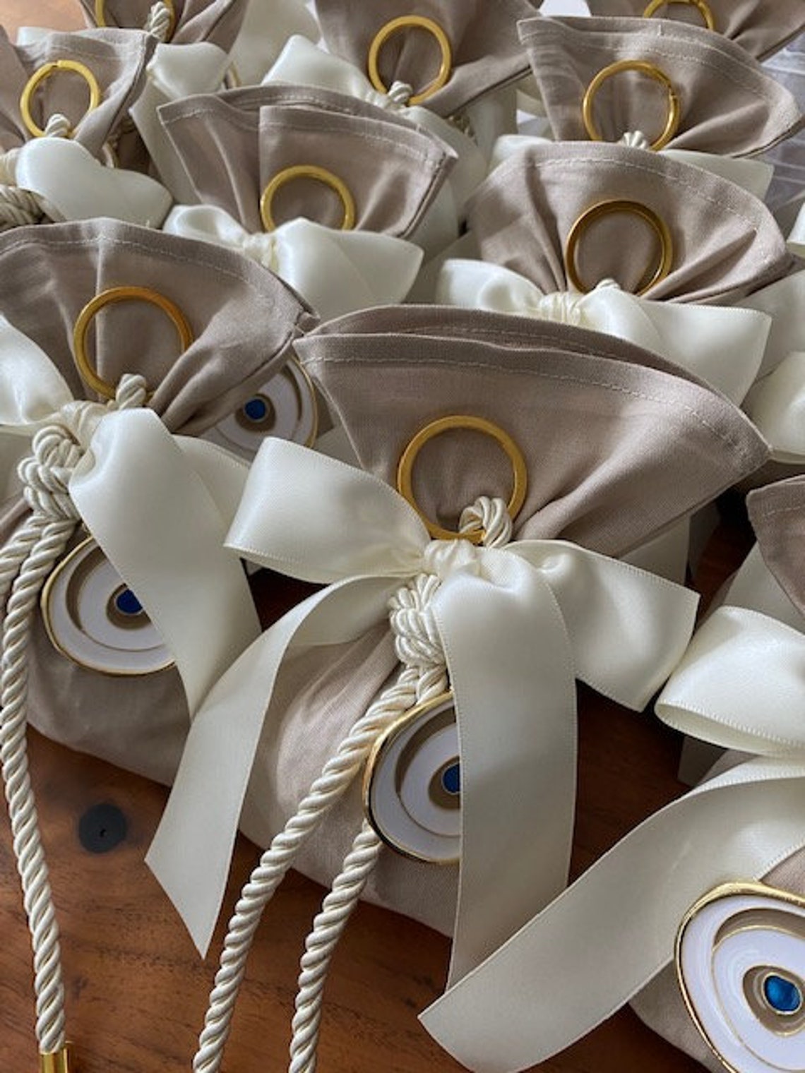 5 X Girl Favors Greek Baptism Christening Bomboniere Etsy