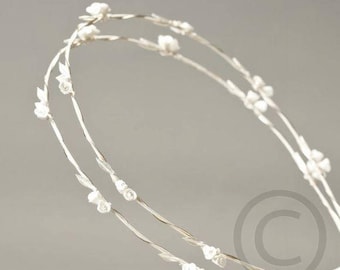 Greek Wedding Stefana , Wedding crowns , Greek Crowns , Stefania , Porcelain , Tiara Box , Orthodox Wedding , bridal crowns, Stefanothiki