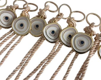 5x Evil eye keyrings,Christening Bomboniere,Christening Favors ,Greek Christening ,Evil eye,Martyrika,evil eye favors,evileye wedding favors