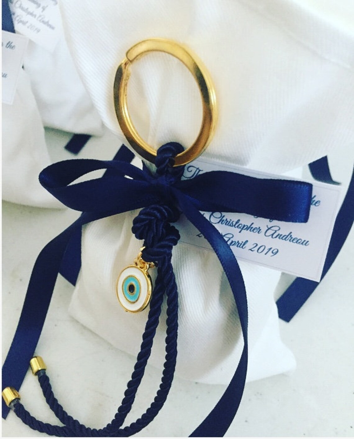 5 X Boy Favors Greek Baptism Christening Bomboniere Etsy