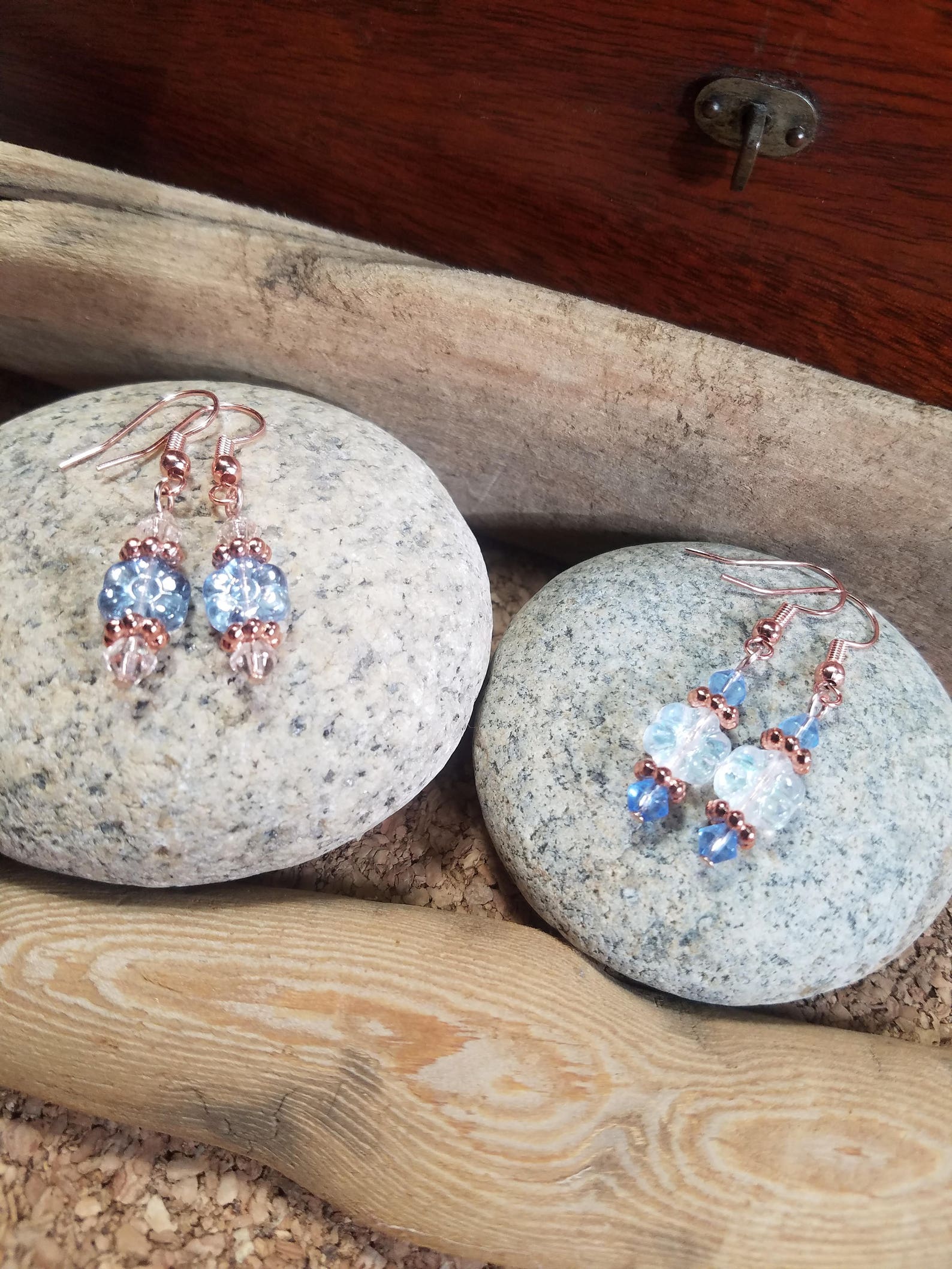 Delightfully Simple 'posy' Flower Earrings Available Etsy