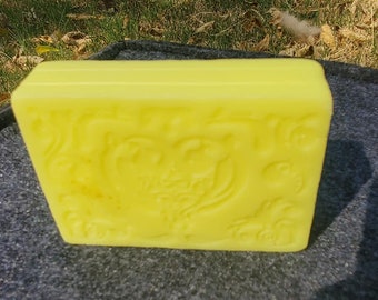 Soapity Lemon bar "goat milk" body soap
