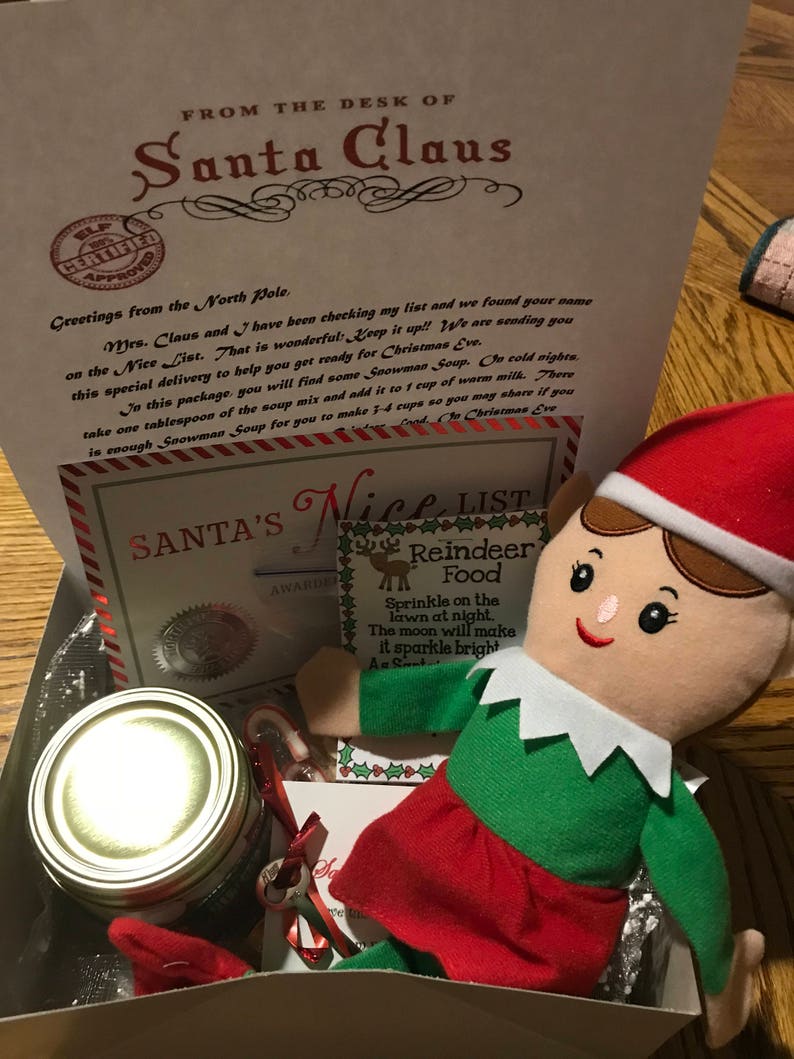 Santa's special delivery Special Delivery Santa Package Option 2 Santa Box Gifts | Etsy