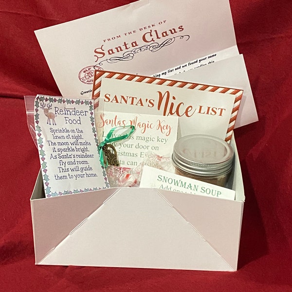 1st Special Delivery Santa package Option 1 | Santa box | gifts from Santa  | Christmas Eve box | Gifts from Santa | Surprise| Christmas box