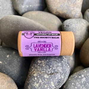 Eco Friendly Lip Balms Vegan Natural Plastic-free packaging Zero waste chapstick Earth friendly sustainable biodegradable organic image 5