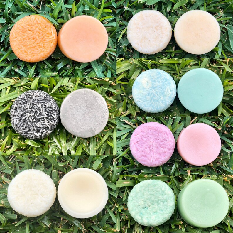 Shampoo & Conditioner Bar set VeganSolid SLS free sulfate Etsy