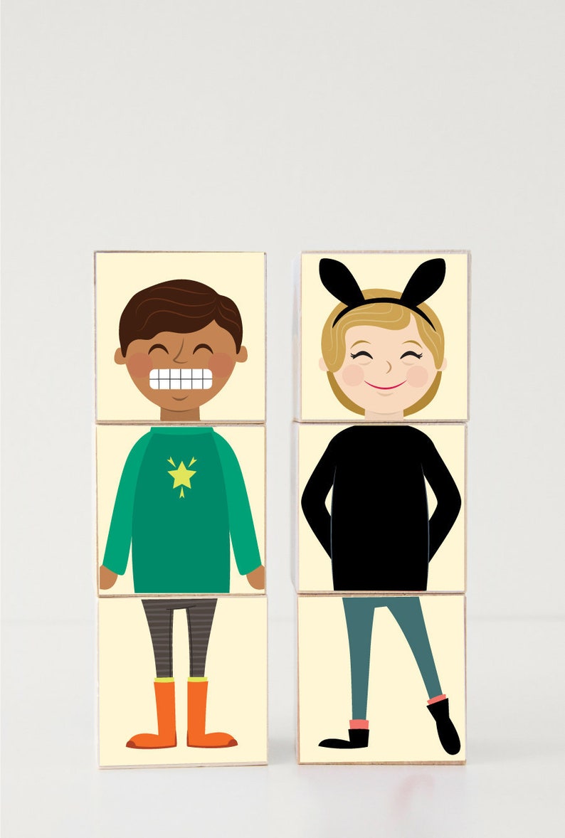 Olliblocks Emoji Building Blocks Character Blocks for Kids Etsy