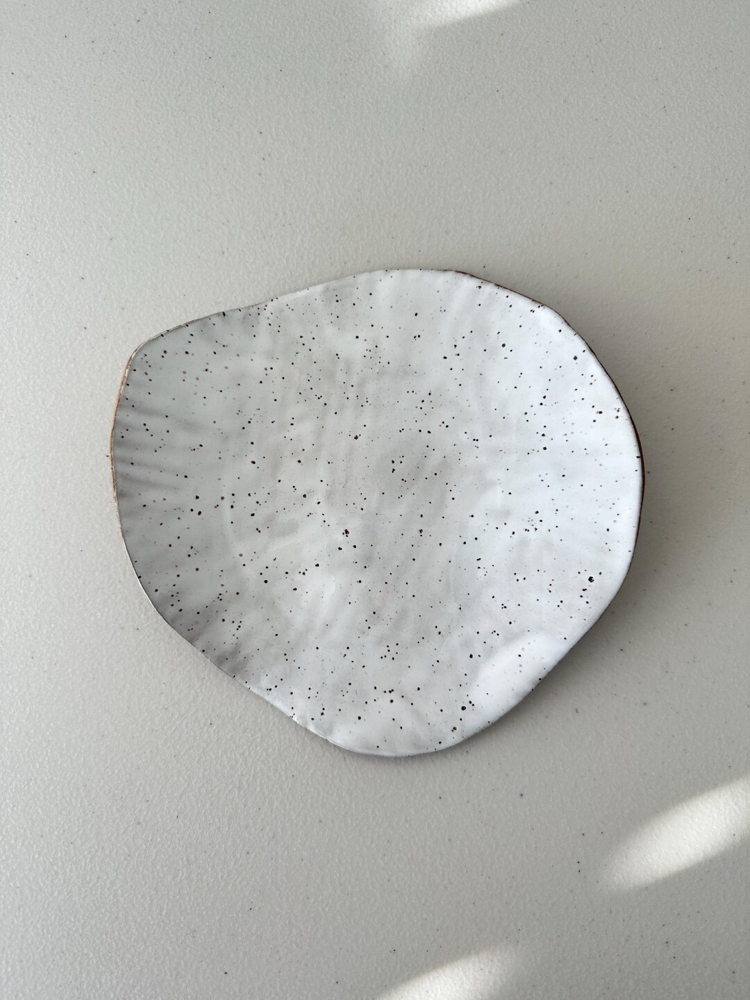 Unshaped Trinket Dish Handmade Ceramic Art Piece by Korean Ceramicist ...