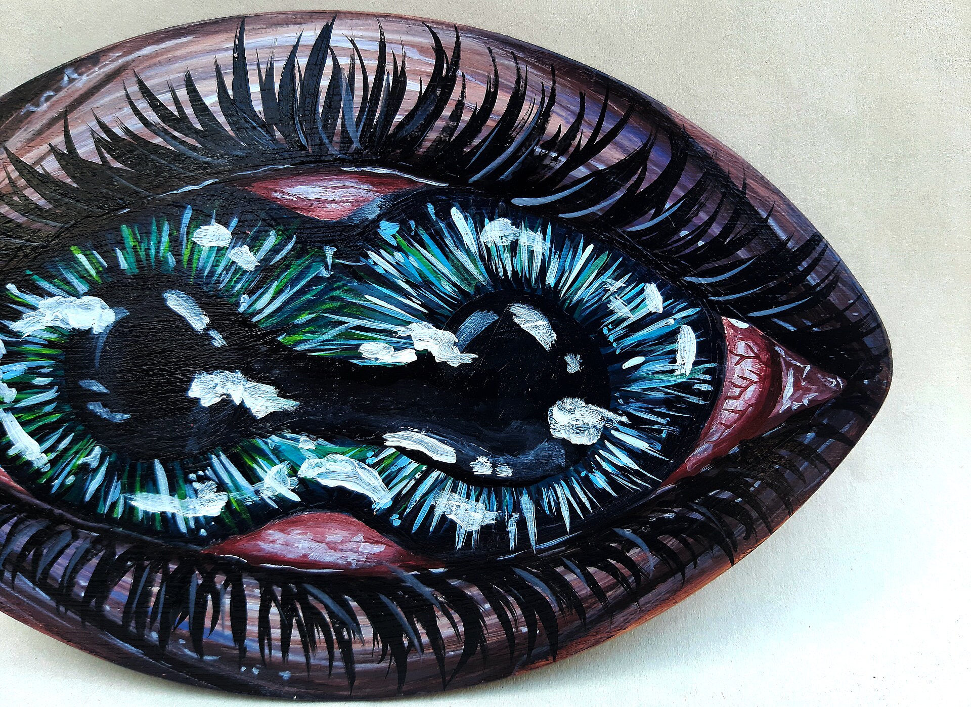 double pupil eyea double pupil eyea
