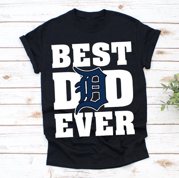 detroit tigers dad shirt