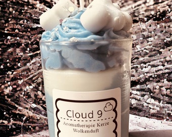 Cloud 9 Duftkerze groß oder klein Manifestation Harmonie Balance Aromatherapie Geschenkidee