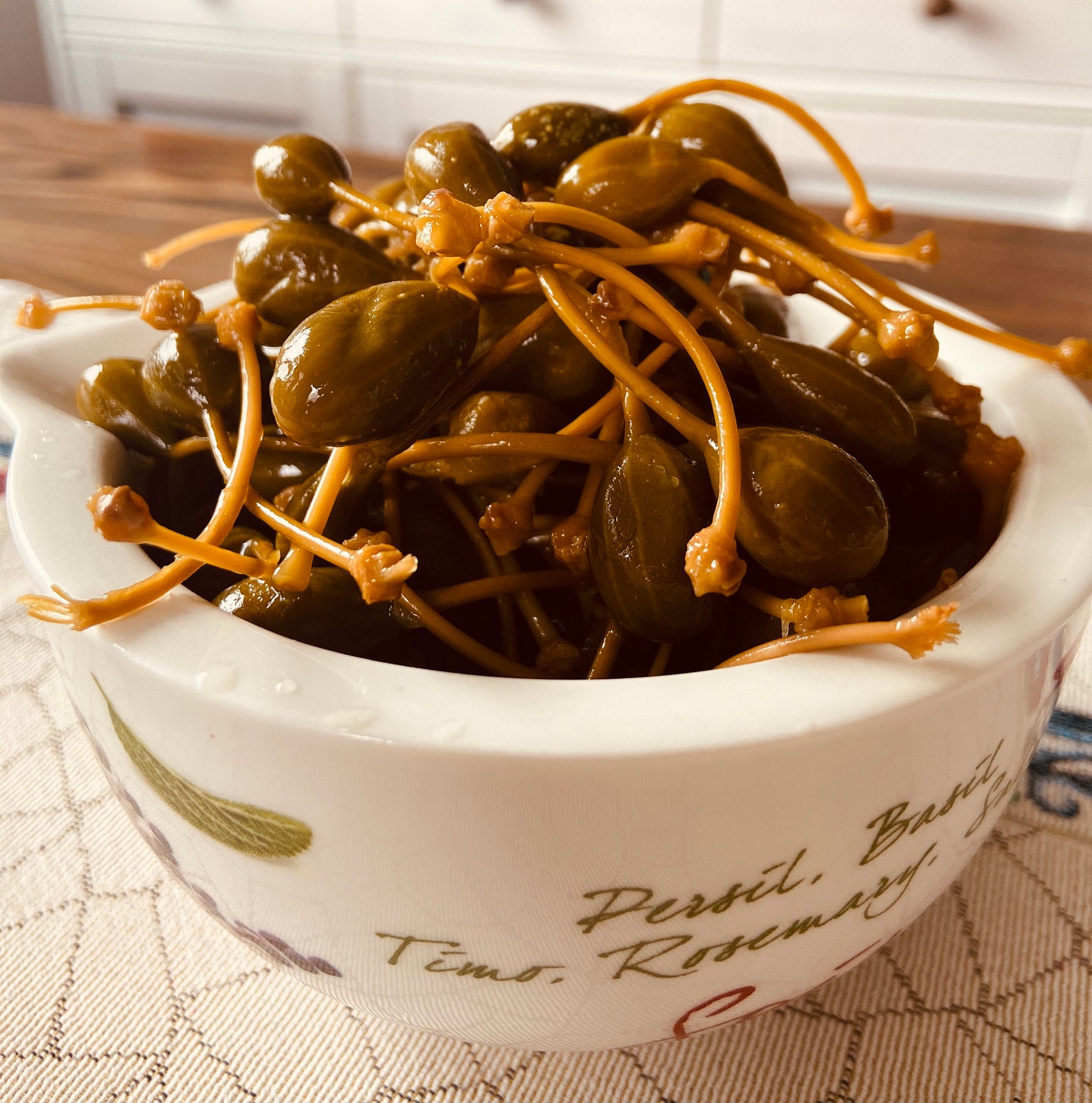 Capperi Con Gambo cucunci Giant Capers With Stem From Etsy