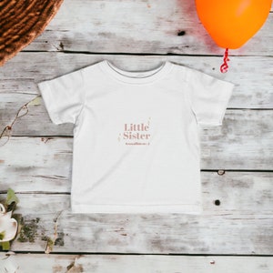 Shirt little sister riot brush gift idea for friends baby shower Christmas image 1