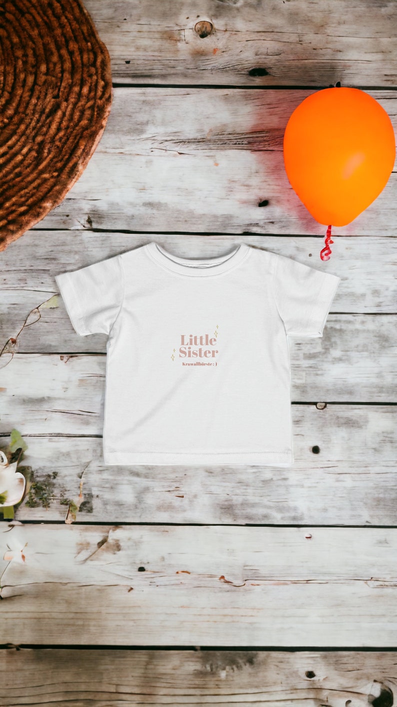 Shirt little sister riot brush gift idea for friends baby shower Christmas image 1