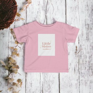 Shirt little sister riot brush gift idea for friends baby shower Christmas image 2