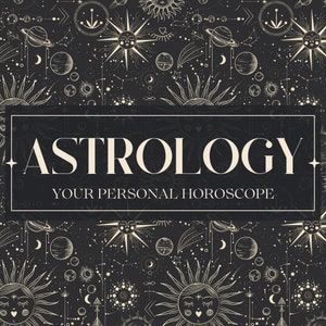 Informe de interpretación de la carta natal de astrología