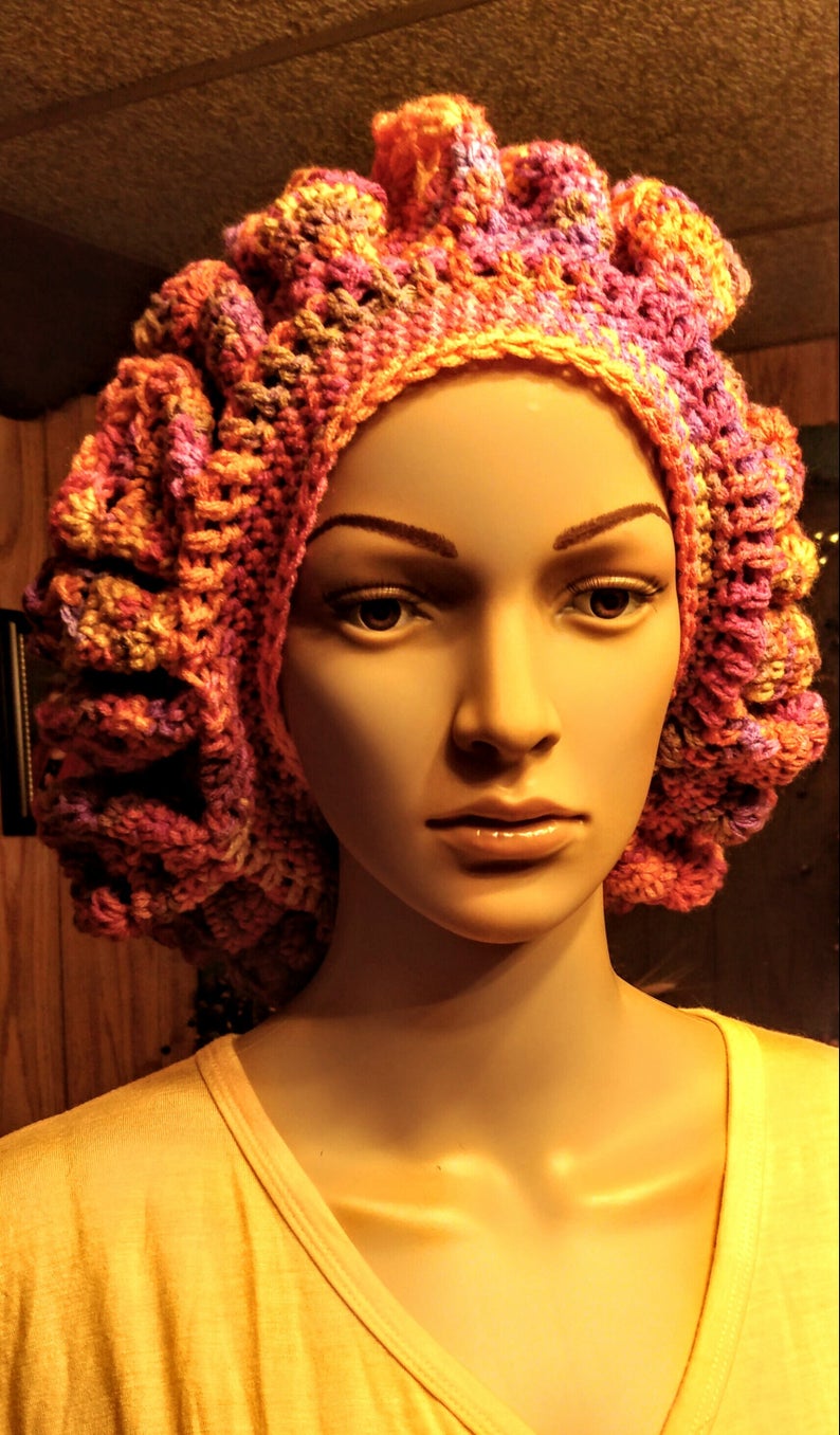 Slouchy Puff Stitch Beret