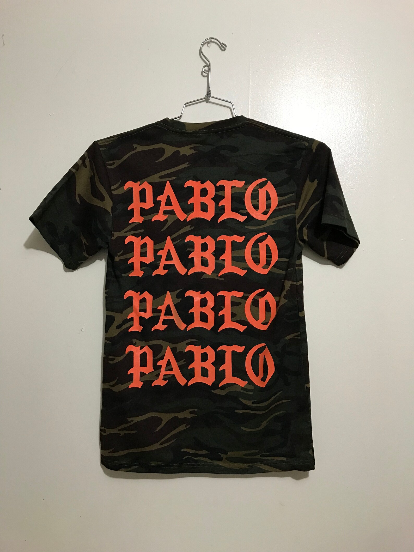 Kanye West T Shirt I Feel Like Pablo I Feel Like Pablo Camo Kanye West Camouflage T-shirt - Etsy