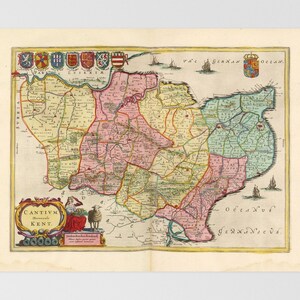 Landkarte Kent | Maidstone, Chatham, Gillingham, Rochester, Ashford, Kent County, Vereinigtes Königreich, Grafty Green, Wichling, Langley Heath, Kent,