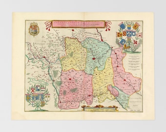 Mapa de Flandes } Mapa belga: Lille, Villeneuve Dascq, Hellemmes