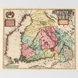 Landkarte Finnland | Helsingin, Tampere, Jyvskyl, Vaasa, Kuopio, Finnland, Lappeenranta, Vyborg, Svetogorsk, Karelien, Finnische Seenplatte, Vuoksi, S
