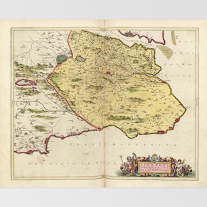 Alte Landkarte | Methil, Leven, Glenrothes, Springfield, Kennoway, Fife Schottland, Vereinigtes Königreich, Dundee, St Andrews, Kirkcaldy, Fife, Perthsh