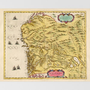 Norway, Oppland Old Map | Leikanger, Vossevangen, Lillehammer, Norway, Oppland, Hardangervidda, Glomma, Tyrifjorden, Sogn Og Fjordane, Buske