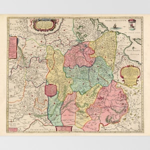 Kaart van Oost-Europa | Kiev, Warschau, Minsk, Vilnius, Brest, Oost-Europa, Wit-Rusland, Zjytomyr, Biaystok, Lviv, Europa, Bug, Zalew Wislany,