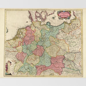 Kaart van Midden-Europa | Berlijn, Wenen, Amsterdammer, Praag, Frankfurt, Centraal-Europa, Duitsland, Dresden, Gera, Hof, Beieren, Alpen, Donau, IJ