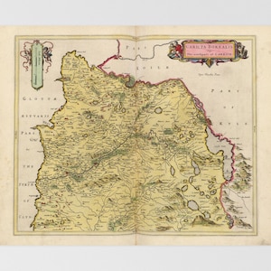 Karte von Ayrshire | Straiton, Ayr, Maybole, Dalmellington, Dailly, South Ayrshire, Vereinigtes Königreich, Prestwick, Girvan, Barr, East Ayrshire, Du