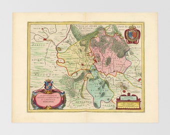 Ardennes Old Map | Sedan, Donchery, Glaire, Noyers Pont Maugis, Wadelincourt, Northeast France, France, Daigny, Saint Menges, Illy, Ardennes