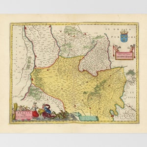 France Old Map | Luc, Chartres, Chteaudun, Dreux, Toury, Centre Val, France, Lumeau, Paris, Orlans, Eure Et Loir, Normandy, Loire, Loiret, L