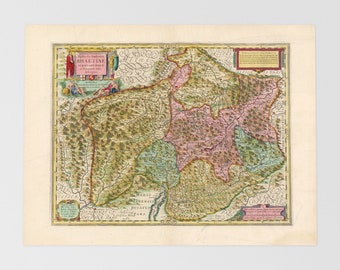 Grisons, Switzerland Old Map | Tinizong, Savognin, Rona, Riom, Andeer, Switzerland, Chur, Sondrio, Chiavenna, Grisons, Alps, Inn, Ticino, Sa