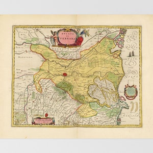Mapa Emilii-Romanii | Portomaggiore, Molinella, Ferrara, Budrio, Argenta, Emilia Romagna, Włochy, San Martino, Montalbano, Fossanova San M
