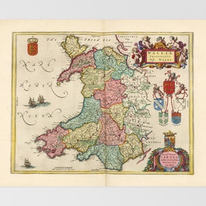 Kaart van Wales | Aberystwyth, Newtown, Borth, Llandrindod, Llanidloes, Midden-Wales, Verenigd Koninkrijk, Abergwesyn, Llanafan Fawr, Crossway, Powys,