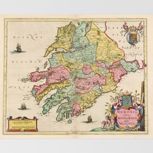 Kaart van Ierland | Abbeyfeale, Buttevant, Banteer, Newmarket th Trasna, Killarney, Munster, Ierland, Kurk, Ballincollig, Glanmire, Shannon, D