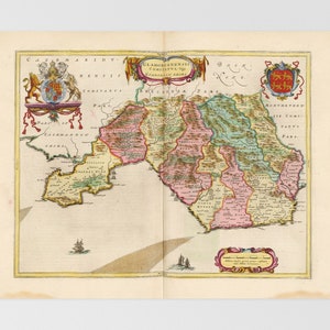 Mapa de Glamorgan / Port Talbot, Neath, Maesteg, Pyle, Swansea, South Wales, Reino Unido, Tonypandy, Gorseinon, Jersey Marine, Carmarthen