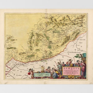 Liddesdale alte Karte | Newcastleton, Langholm, Rowanburn, Canonbie, Arkleton, Südschottland, Vereinigtes Königreich, Rocklippe, Haughton, Harker,