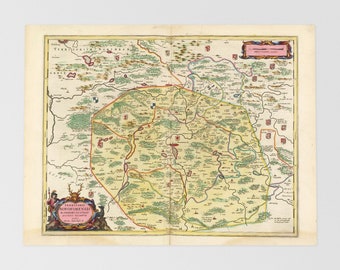 Falkenberg | Old Map Print of Sweden, Olofsbo, Glommen, Stafsinge, Vinberg, Skrea, Arstad, Heberg, Eftra, Veka, Slonge