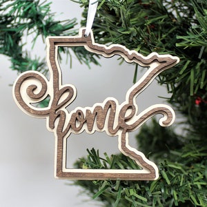 MN Home Ornament