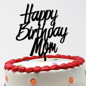 Alles Gute zum Geburtstag Mama Kuchen Topper