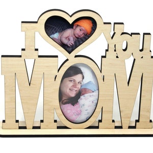 I Love You Mom Picture Frame