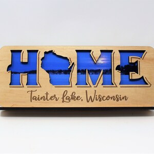 WI Home Bilderrahmen personalisiert