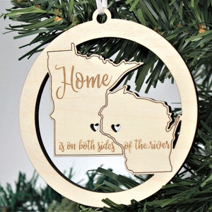 MN & WI Haus Ornament